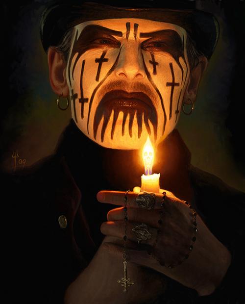 King Diamond piekielna wieca